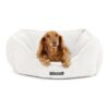 Fur-Coated Cloud Collection Cat and Dog Bed for Small to Medium Breeds