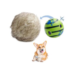 Fur Dog Toy with Squeaky Sounds for Small Medium Large Dogs