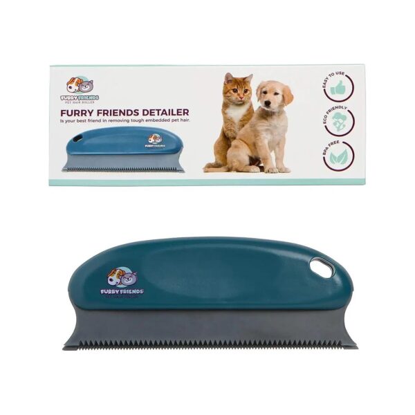 Furry Friends Detailer, Pet Hair Remover Brush for Home and Car Interiors, Easy to Use