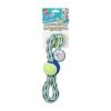 Fuzzy Playmate Rope Bungee Dog Toy 13 Multi Color