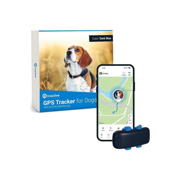 GPS Location Tracker for Dogs with Real-Time Tracking and Wellness Monitoring