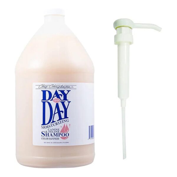 Gallon Pump Dispenser Bundle with Day to Day Ultra Concentrated Dog Shampoo