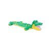 Gator-Shaped Soft Plush Squeaker Dog Toy for All-Size Pups