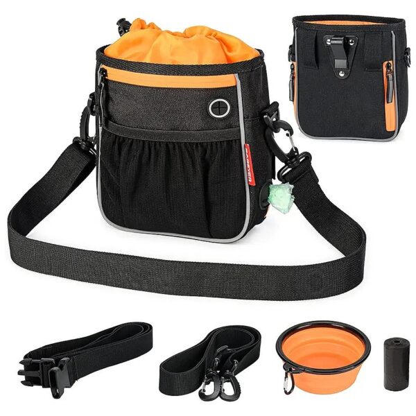 Generous Treat Capacity Dog Training Pouch for Puppy Walking and Rewards