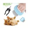 Gentle Cat Grooming Comb Massager for Pet Hair Removal and Massage Therapy