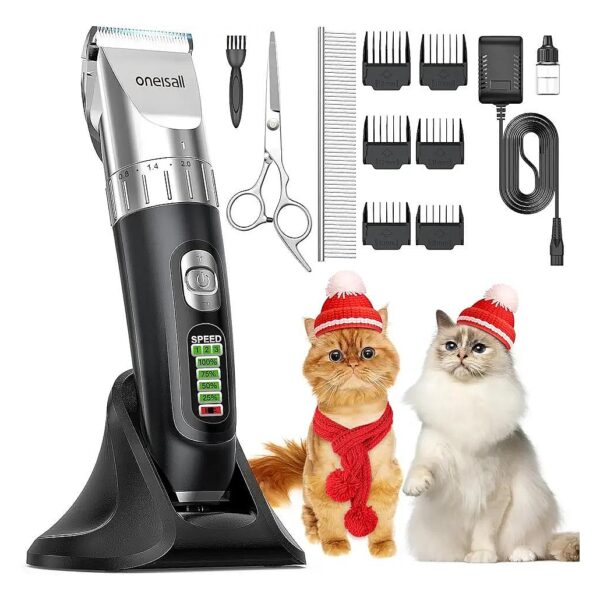 Gentle Cat Hair Trimmer for Double Coat, Loose Hair, and More