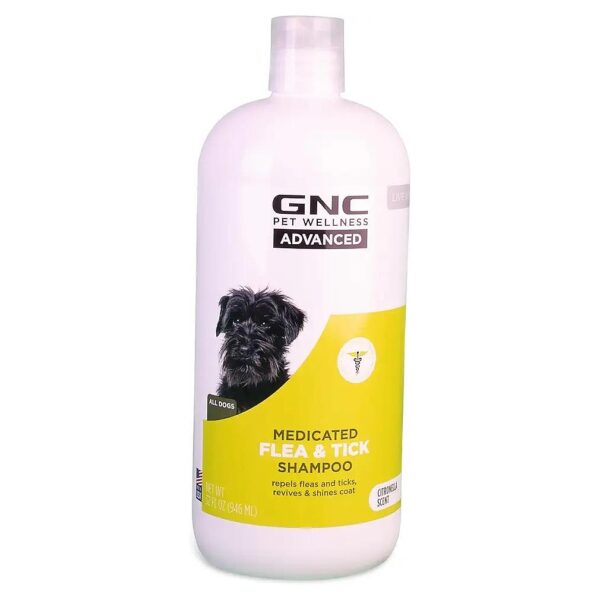 Gentle Citronella Scented Shampoo for Dogs with pH Balanced Formula