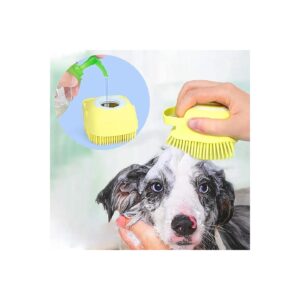 Gentle Dog Bath Brush for Short and Long Hair