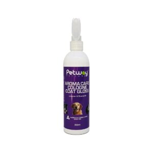 Gentle Dog Cologne Spray for Long Lasting Coat Care and Grooming