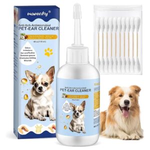 Gentle Dog Ear Cleaner for Itch Relief and Ear Inflammation Prevention