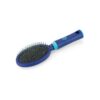 Gentle Dog and Cat Brush for Shedding with Soft Steel-Tip Pins