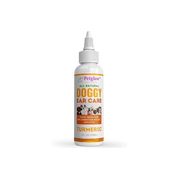 Gentle Ear Cleaning Solution for Dogs with Yeast Ear Infections and Odor