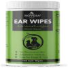 Gentle Ear Wipes with Witch Hazel and Aloe Vera for Odorless Ear Cleaning