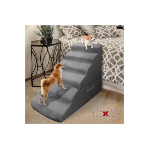 Gentle Foam Pet Stairs for Older Dogs Cats and Puppies with Arthritis