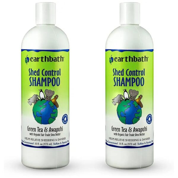 Gentle Green Tea and Awapuhi Dog Shampoo for Soft and Healthy Coats with Reduced Shedding