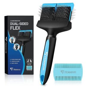 Gentle Grooming Tool for Sensitive Dogs and Cats with Long Hair