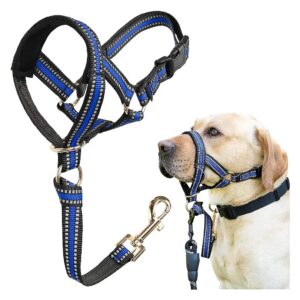 Gentle Head Halter for Medium Large Dogs with No Pull Stopping Dog Pulling and Choking