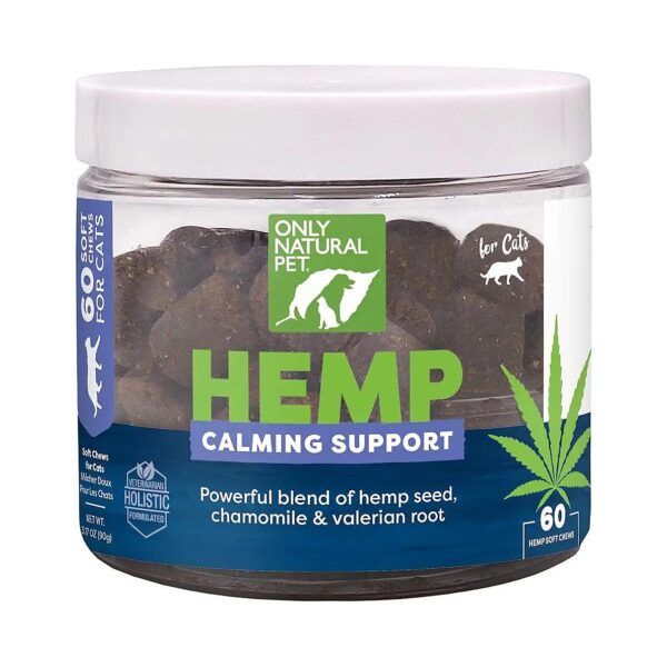 Gentle Hemp-Infused Relaxation Treats for Cats with Anxiety