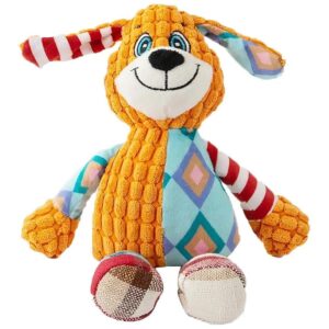 Gentle Interactive Dog Toys for Small Medium Large Dogs with Crinkle Paper and Squeakers