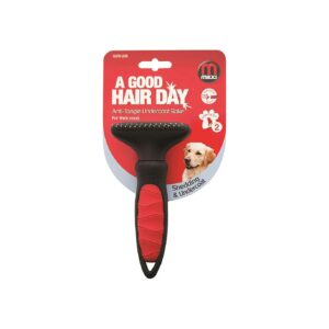 Gentle, Manual Rake for Removing Tangles and Matting in Dog Coats