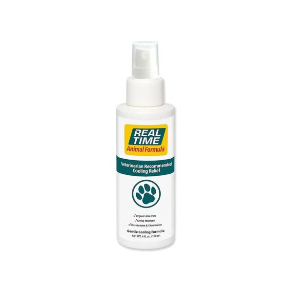 Gentle Pet Relief Spray with a Cooling Sensation and Easy Application for Fast Relief