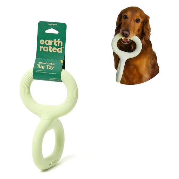 Gentle Tug Toy for Small Dogs with Ergonomic Design and Non-Slip Handles for Safe Play