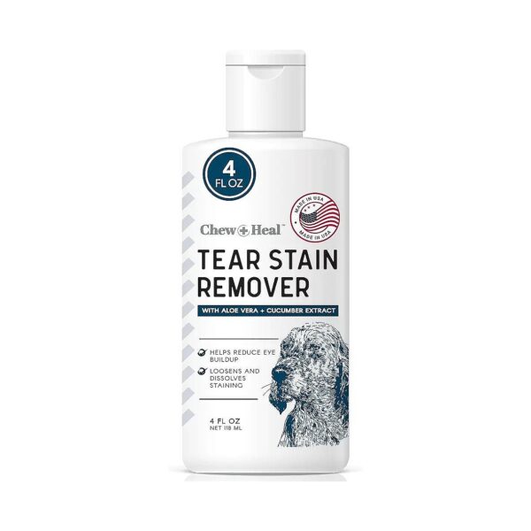 Gentle Water-Based Tear Stain Remover for Dogs and Cats Eye Buildup