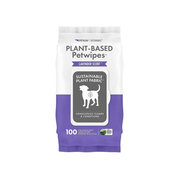 Gentle and Easy to Use Pet Wipes with Lavender Scent for All Pets