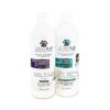 Gentle and Effective Brightening Shampoo and Conditioner Set for Pets with Coconut Scent