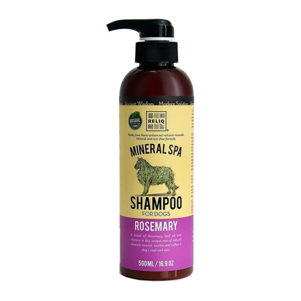 Gentle and Effective Shampoo for Dogs with Rosemary Essential Oil and No Additives