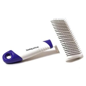 Gentle and Effective Slicker Brush for Removing Loose Hair Mats and Dirt from Big Dogs