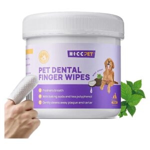 Gentle and Non-Invasive Teeth Cleaning for Dogs and Cats with Wipes