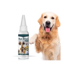 Gentle and Non-Irritating Dog Eye Wash for Red Eyes, Allergies, and Dryness Relief