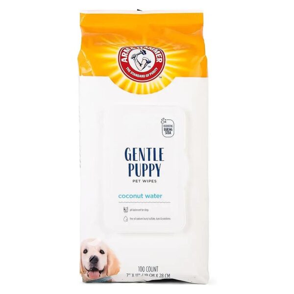 Gentle and Non-Irritating Wipes for Dogs and Puppies with Dry Skin