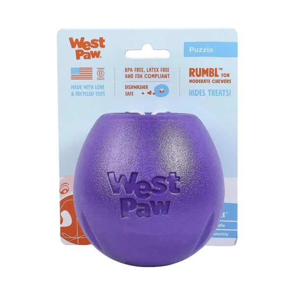 Gentle and Non-Toxic West Paw Zogoflex Dog Chew Toy Puzzles