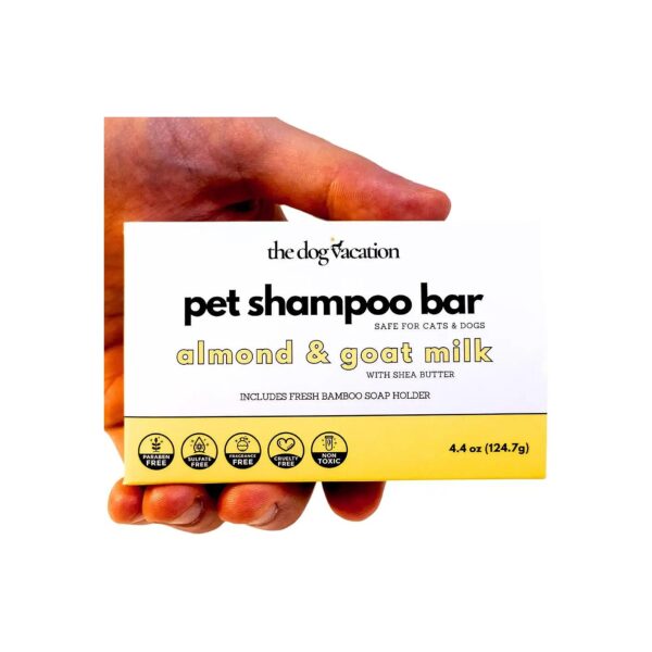 Gentle and Soothing Organic Pet Shampoo Bar for Dogs and Cats of All Ages