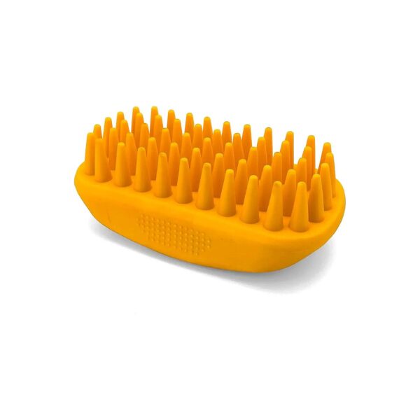 Gentle yet Effective Silicone Brush for Removing Hair and Fur on Dogs and Cats