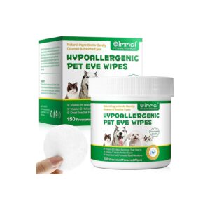 Gently Cleaning and Soothing Eye Wipes for Dogs and Cats