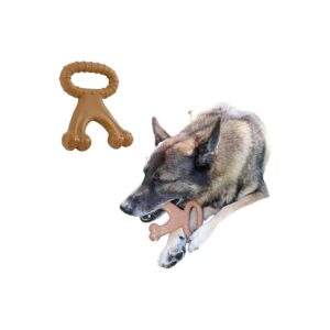 German Shepherd Tested Beef Flavor Indestructible Dog Chew Toy for Aggressive Chewers