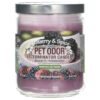 Get Rid Of Pet Odor With Our Enzyme Formulated Mulberry And Spice Scented Candle 13 Ounce