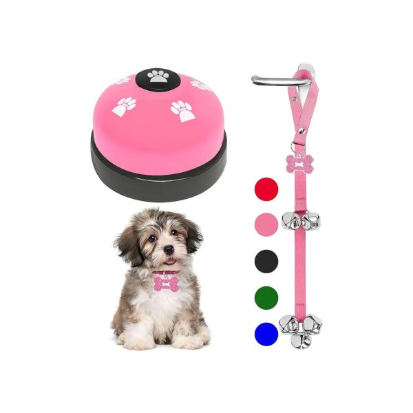 Get Your Puppy to Ring the Bell, Dog Doorbell for Outside Training and Potty Breaks