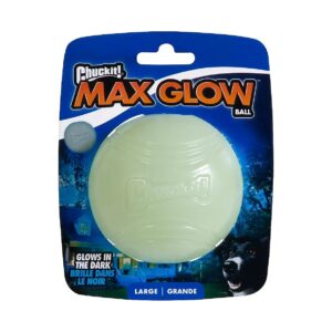 Giant Glow-in-the-Dark Dog Ball for Big Breed Dogs 60-100 Lbs