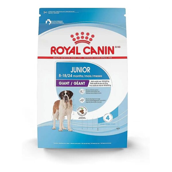 Giant Junior Puppy Food for Large Breed Dogs with Muscle Development and Bone Support