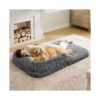 Giant Orthopedic Dog Bed with Egg Foam Support for Adults and Pet Families