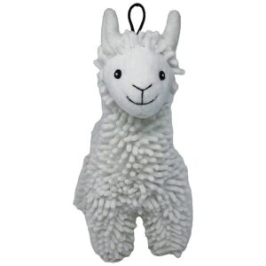 Giant Plush Llama Dog Toy with Puncture Resistant Squeaker for Large Breed Dogs