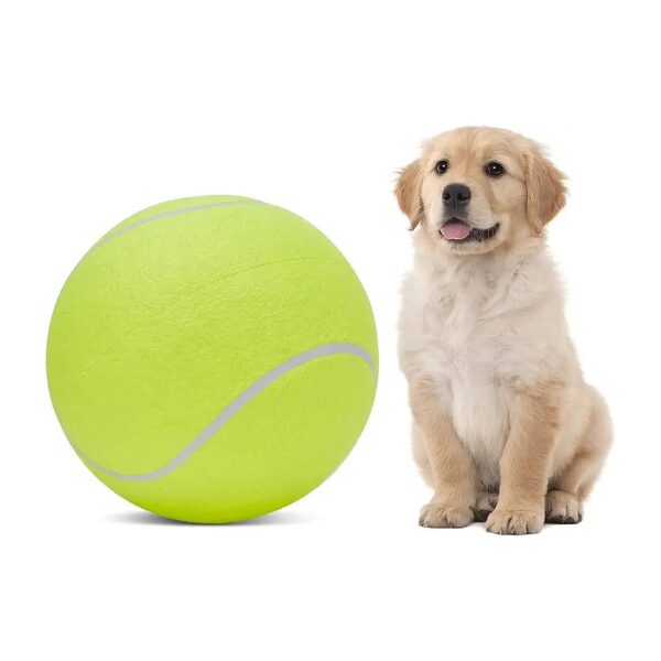 Giant Tennis Ball for Pet Chew Toy and Fitness Fun