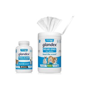 Glandex Beef Liver Powder Supplement with Unique Fiber Blend and Omega Fatty Acids