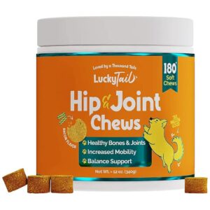 Glucosamine Chondroitin and Turmeric Dog Supplements for Pain Relief and Joint Comfort