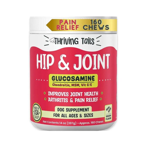 Glucosamine Chondroitin and Vitamins for Healthy Joints and Mobility in Dogs