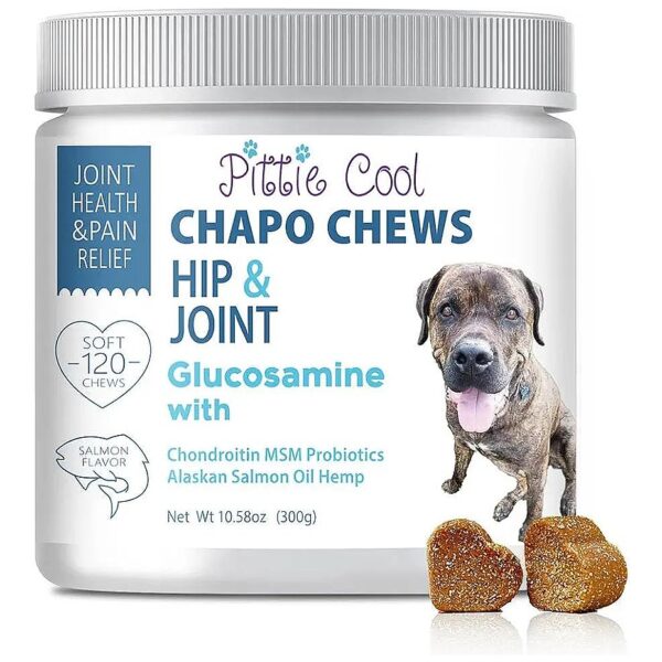 Glucosamine Hip Joint Supplement for Dogs with Chondroitin MSM Probiotics